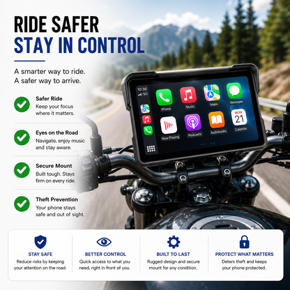 All-in-One Motorcycle Smart Display