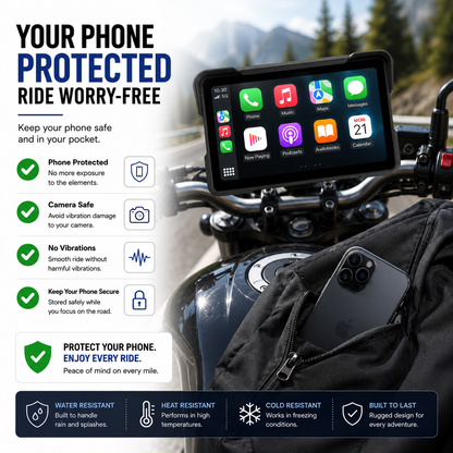All-in-One Motorcycle Smart Display